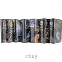 Harry Potter J. K. ROWLING Coffret complet relié grand format adulte UK PREMIÈRE ÉDITION Rare (7)