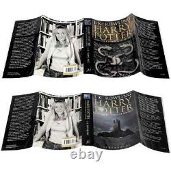 Harry Potter J. K. ROWLING Coffret complet relié grand format adulte UK PREMIÈRE ÉDITION Rare (7)