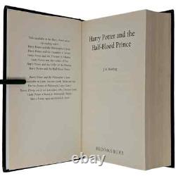 Harry Potter J. K. ROWLING Coffret complet relié grand format adulte UK PREMIÈRE ÉDITION Rare (7)