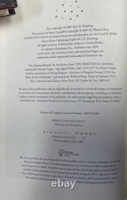 Harry Potter, J. K. Rowling, Coffret complet, Livres 1 à 7, relié, édition américaine avec jaquette, très bon état, ! St 
<br/>	
