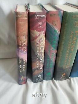 Harry Potter J. K. Rowling Complete Hardcover Set Books 1-7 Set First Us Edition