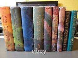 Harry Potter - J. K. Rowling - Édition reliée complète de la première édition, volume 1-7