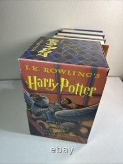 Harry Potter - J. K. Rowling - Édition reliée complète de la première édition, volume 1-7