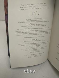 Harry Potter J.K. Rowling Ensemble Complet Relié Volumes 1-7 1ères Éditions Américaines