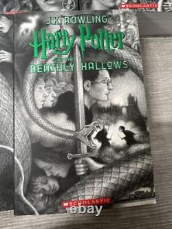 Harry Potter : L'intégrale de la série (1-7) 2018 Couverture Scholastic Art de Brian Selznick