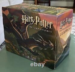 Harry Potter L'intégralité de la série Livres 1 à 7 Coffret Scholastic Paperback