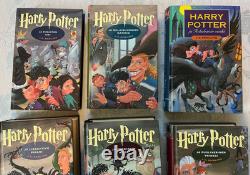 Harry Potter LIVRES FINNOIS 1-7 Ensemble Complet Relié JK ROWLING