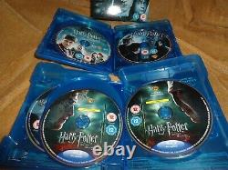 Harry Potter La Collection Complète 8-film 11 Disque Blu-ray Pls C Notes Below