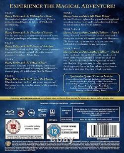 Harry Potter La Collection Complète 8-film (édition 2016) Région Blu-ray