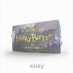 Harry Potter La Collection Complète J. K. Rowling Coffret de 7 Livres Déchirure sur le Scellé