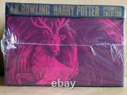 Harry Potter La Collection Complète de JK Rowling (coffret de 7 livres reliés)