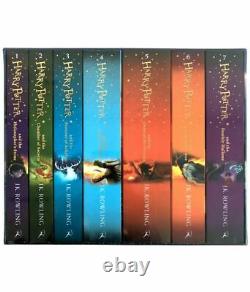 Harry Potter La Série Complète 1-7 Par J. K. Rowling (2013, Anglais, Broché)