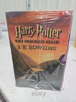 Harry Potter La Série Complète Livres 1-7 Ensemble Broché Scholastic avec Étui