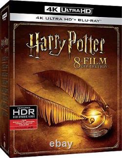 'Harry Potter La collection complète de 8 films (Blu-ray UHD 4K) (Importation UK)'