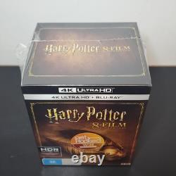 Harry Potter : La collection complète des 8 films 4K UHD Ultra HD Blu-Ray RB PAL Neuf