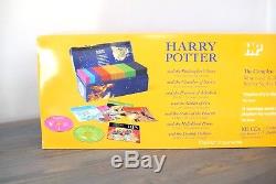 Harry Potter Livre Audio CD Ensemble Complet Complet 7 Livres Stephen Fry Rare Edition