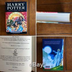 Harry Potter Livre Relié Ensemble Complet X7 Bundle First Editions Impressions Diverses