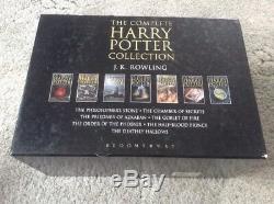 Harry Potter, Livre Relié Pour Adulte, Coffret Complet, Jk Rowling, Épuisé