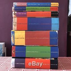 Harry Potter Livre Relié Set Complet X7 Bundle First Editions Impressions Diverses