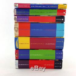 Harry Potter Livre Série Complète 1-7 Relié Au Canada 1st Edition Set Texte Au Royaume-uni