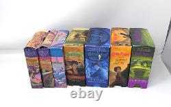 Harry Potter Livres 1 7 Collection Complète Ensemble De CD Audio Jk Rowling Jim Dale Vg