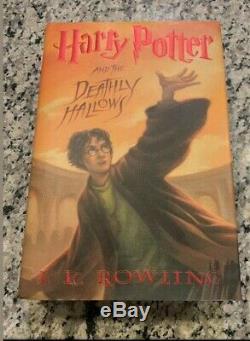 Harry Potter Livres À Couverture Rigide Ensemble Complet Américain First Edition