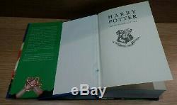 Harry Potter Livres Cartonnés Ensemble Complet 3 1ère Édition Bloomsbury J K Rowling