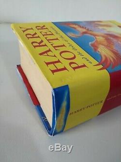 Harry Potter Livres Complete Set Collection Livre Relié J. K Rowling 1st Editions