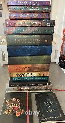 Harry Potter Livres Ensemble Complet Avec Extras Cursed Child Fantastic Beasts Cookbook
