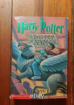 Harry Potter Livres Ensemble Complet, Certains Couverture Rigide Certains Papier-back +hp Lunchbox