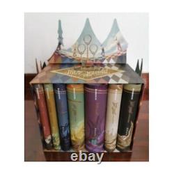 Harry Potter Livres Reliés La Collection Complète Coffret 1-7 GRATUIT 8 Cartes Postales