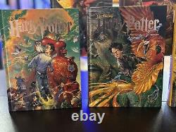 Harry Potter Livres Reliés en Suédois Tomes 1-7 - Ensemble complet, 1ère édition, neufs