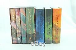 Harry Potter Lot De 7 Livres Set Avec Jackets Dust Complet Livre À Couverture Rigide