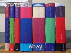 Harry Potter Lot Ensemble complet de 7 couvertures rigides Éditions Bloomsbury Raincoast