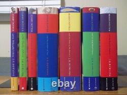 Harry Potter Lot Ensemble complet de 7 couvertures rigides Éditions Bloomsbury Raincoast