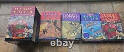 Harry Potter Lot Ensemble complet de 7 reliures rigides Éditions Bloomsbury Raincoast