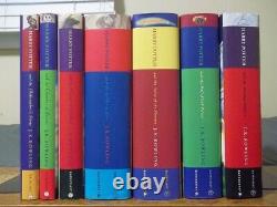 Harry Potter Lot Ensemble complet de 7 reliures rigides éditions Bloomsbury Raincoast