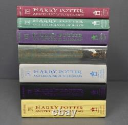Harry Potter Lot de 7 livres reliés complets J. K. Rowling avec jaquettes A