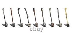 Harry Potter Noble Collection Baguettes Mystère des Mangemorts ENSEMBLE COMPLET de 9 sous blister