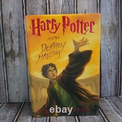 Harry Potter Série Complète 1-7 Ensemble Rowling Relié Tous les 1ères éditions Couverture Rigide avec Jaquette