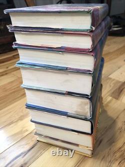 Harry Potter Série Complète 1-7 ensemble Rowling relié Tous 1ères Éditions & Extras