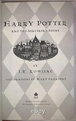 Harry Potter, Série Complète De 7 Volumes, J K Rowling, Hcdj, Première Édition, Vg+