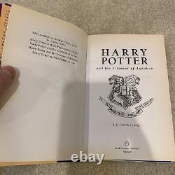 Harry Potter Série Complète Set 9 Couverture Rigide Paperback Novel Books Beedle Child