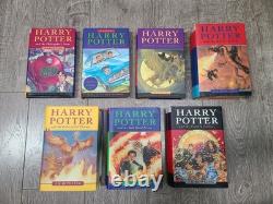 Harry Potter – Série complète des tomes 1 à 7 en édition reliée – Raincoast Bloomsbury – Édition canadienne