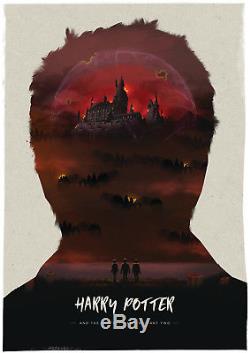 Harry Potter Set Complet X 8 Affiches Affiches De Simon Fairhurst # / 75 Nt Mondo