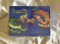 Harry Potter Signature Edition Coffret de livres reliés par J. K. Rowling, ensemble complet