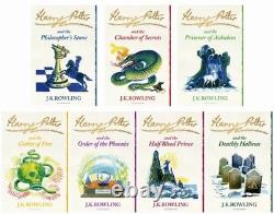 Harry Potter Signature Edition Coffret de livres reliés par J. K. Rowling, ensemble complet