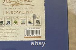 Harry Potter Signature Edition Coffret de livres reliés par J. K. Rowling, ensemble complet