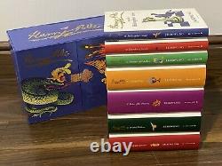 Harry Potter Signature Edition Hardback Tous Les 2èmes Tirages Coffret Complet + Extras