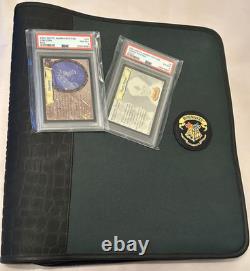 Harry Potter TCG 2001 Lot de cartes presque complet de la série de base Wizards of the Coast PSA